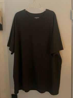 Harbor Bay Black Short-Sleeve Crewneck Tee